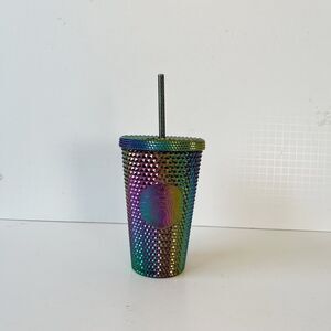 Starbucks Halloween 2023 Oil Slick Rainbow Iridescent Tumbler 16oz New